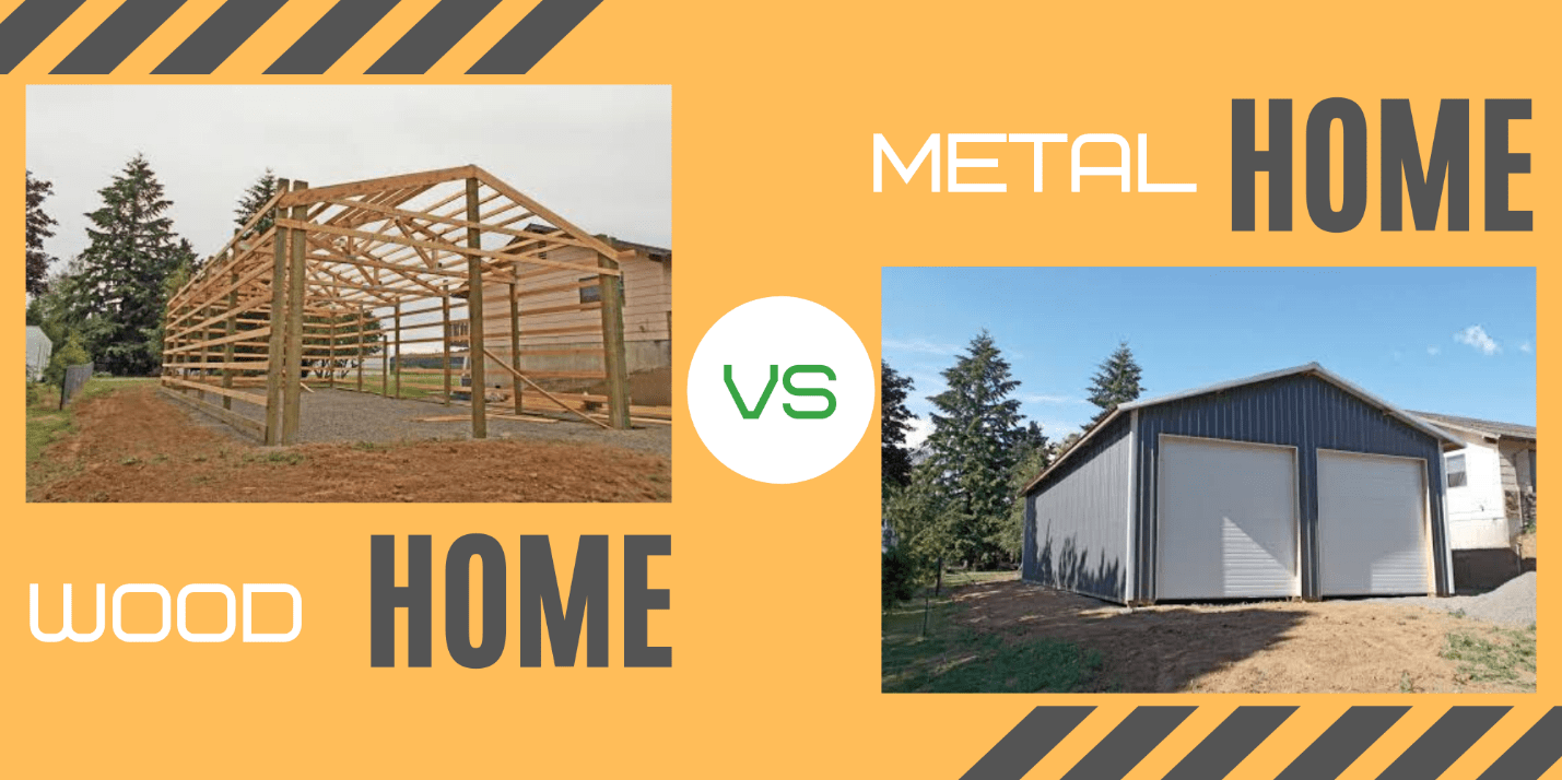 wood vs metal home